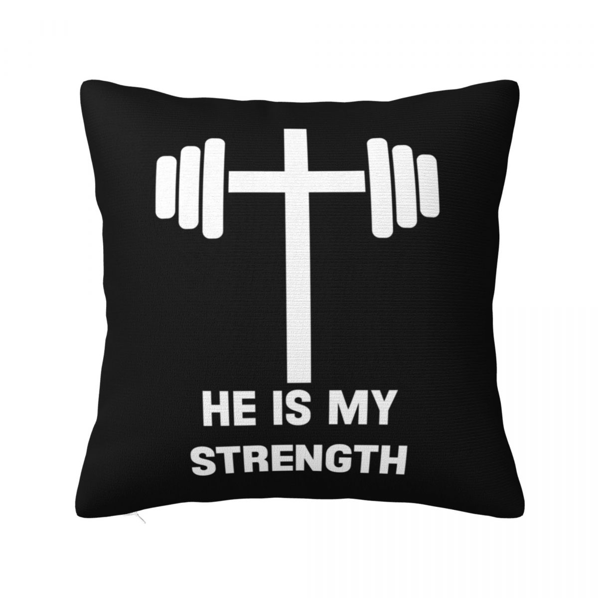 Jesus Is My Strength Cushion Cover