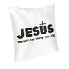 Jesus The Way, The Truth, The Life Cushion Cover