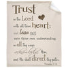 Bible Verse Blanket