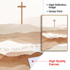 Neutral Bible Verse Canvas Wall Art