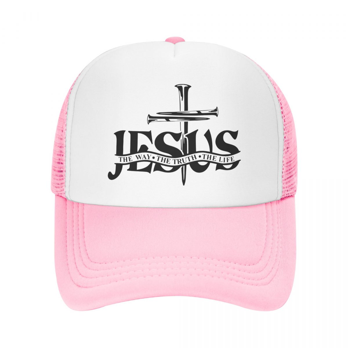 Jesus The Way The Truth The Life Trucker Cap
