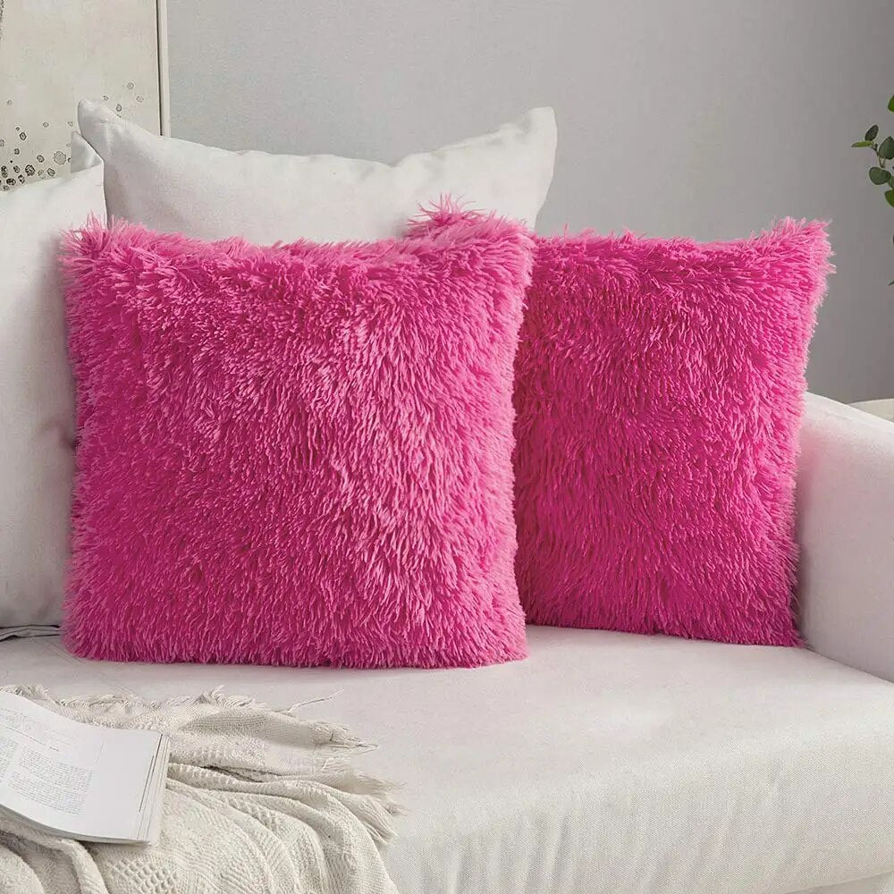Soft Faux Fur Cushion Cover