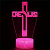 Jesus Cross 3D LED Night Lamp
