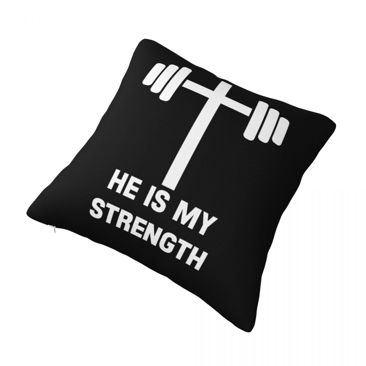 Jesus Is My Strength Cushion Cover
