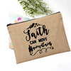 Bible Quote Cosmetics/Toiletry Bag