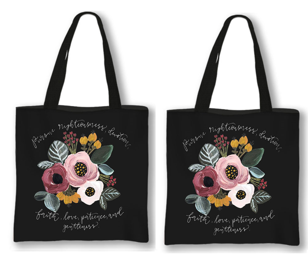 Uplifting Bible Quote Tote Bag