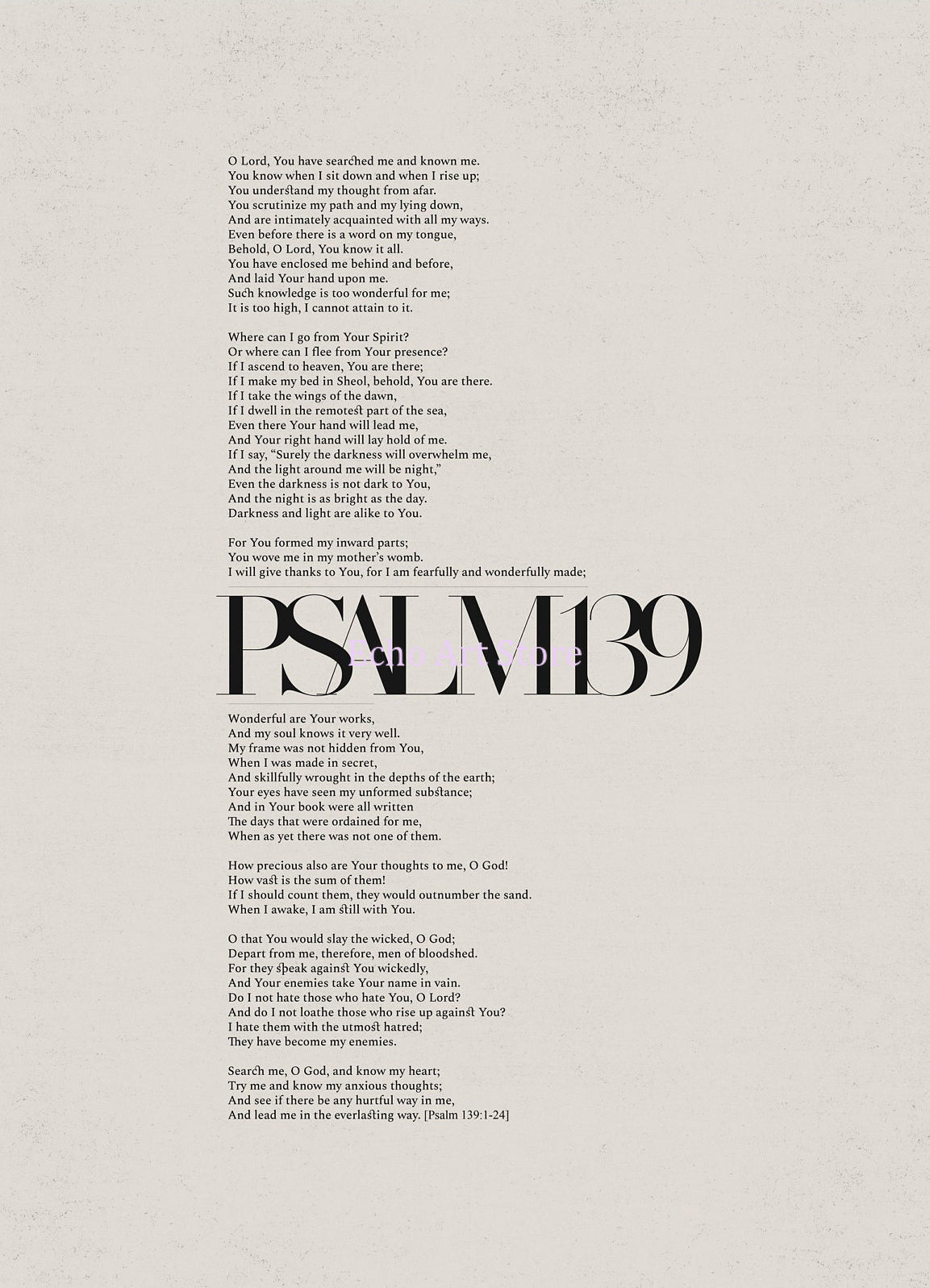 Scripture Printed Wall Art