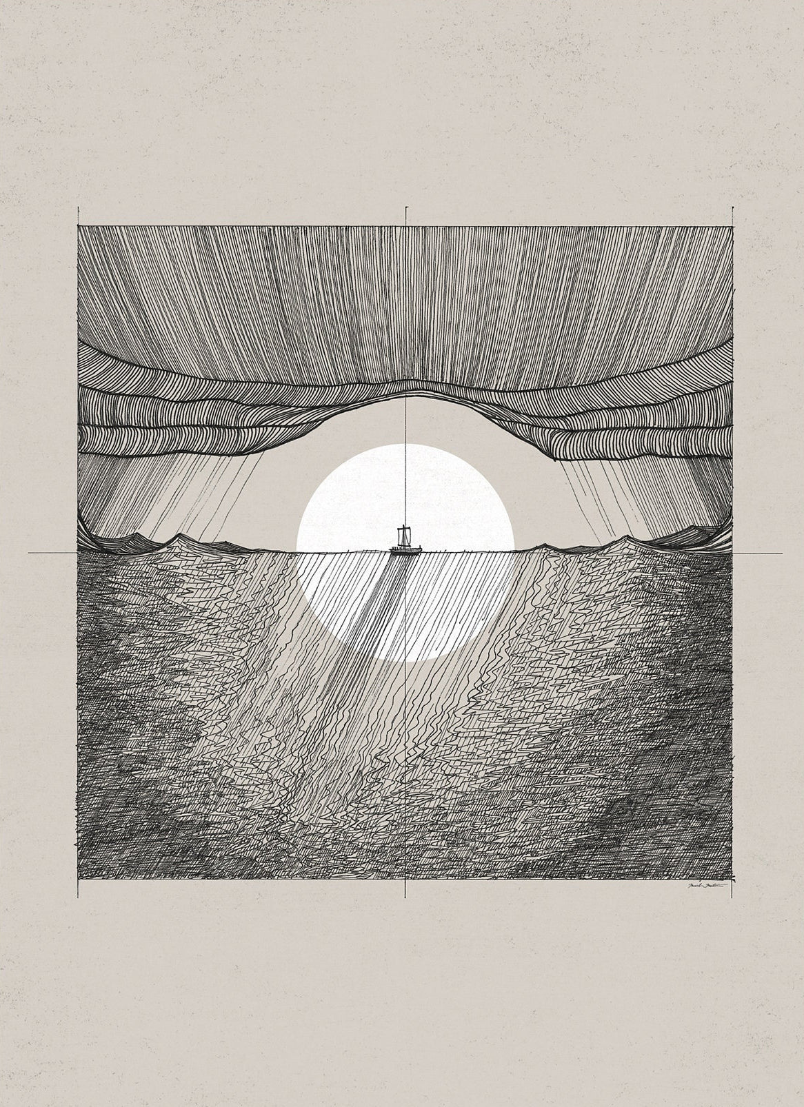 Bible Sketches Printed Wall Art