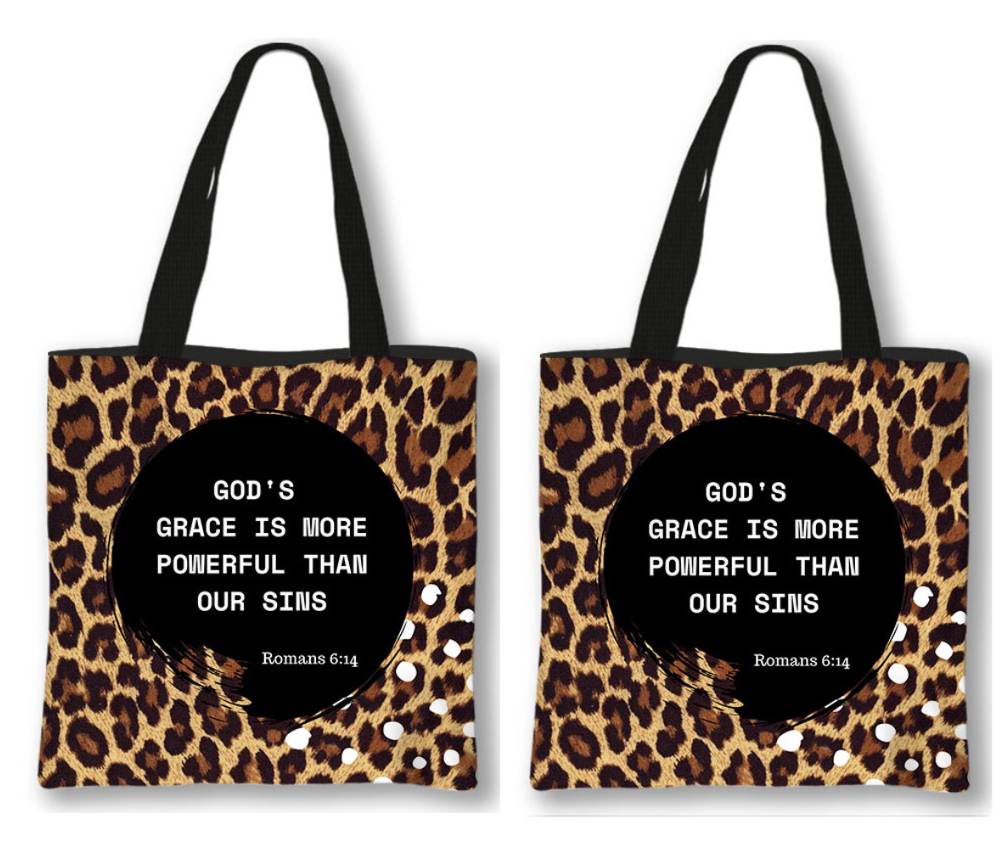 Uplifting Bible Quote Tote Bag