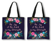 Uplifting Bible Quote Tote Bag
