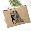 Bible Quote Cosmetics/Toiletry Bag