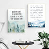 Landscapes Psalms Printed Wall Art