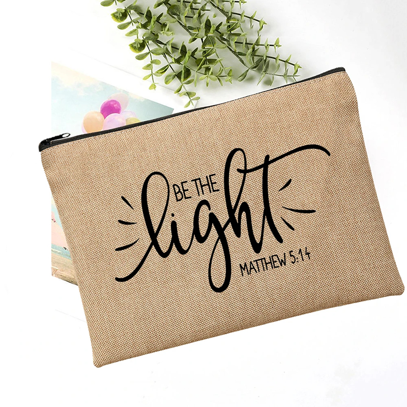 Bible Quote Cosmetics/Toiletry Bag