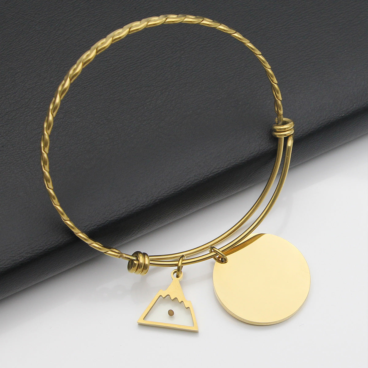 Braided Matthew 17:20 Mustard Seed Bangle