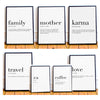 Family Quotes Printed Wall Art