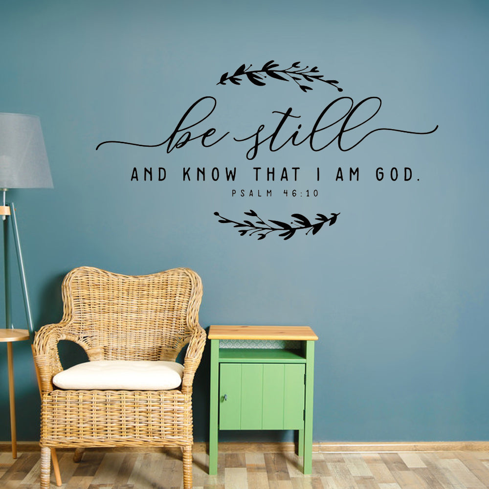 Psalm 46:10 Wall Sticker