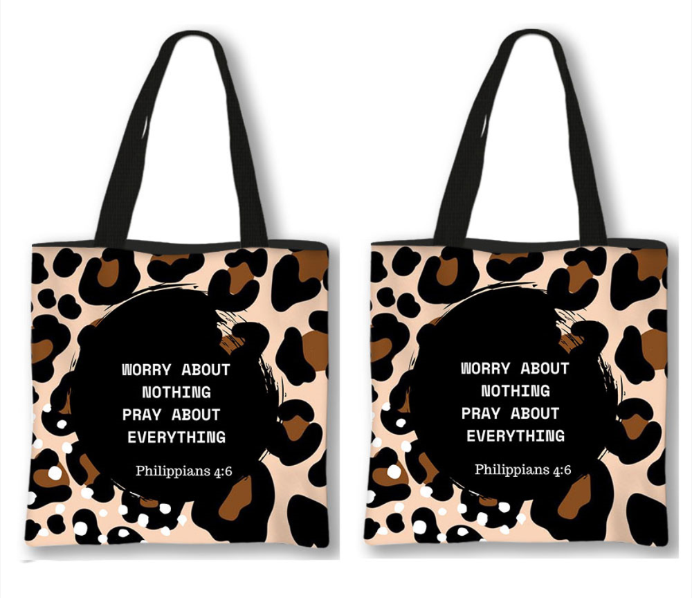 Uplifting Bible Quote Tote Bag