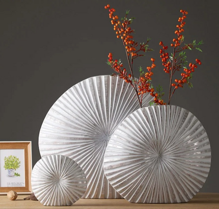 Elysian Silver-Plated Vase