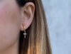 Cross Alloy Earrings
