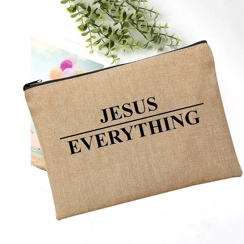 Bible Quote Cosmetics/Toiletry Bag