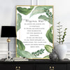 Scripture Floral Printed Wall Art