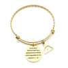 Braided Matthew 17:20 Mustard Seed Bangle
