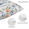 Philippians 4:13 Watercolour Floral Cushion Cover
