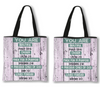 Uplifting Bible Quote Tote Bag