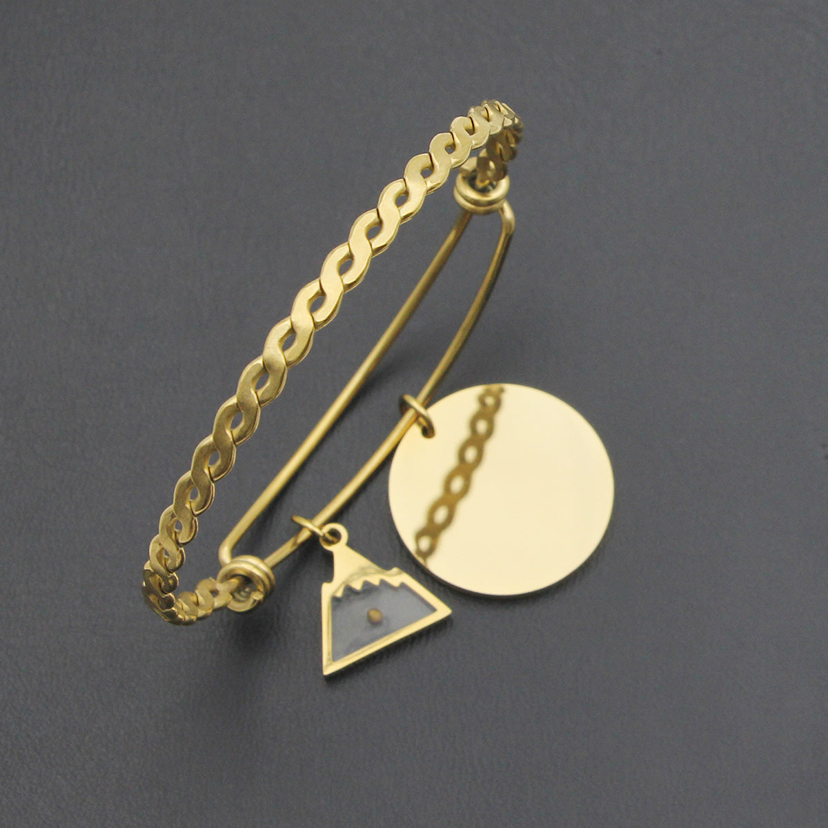 Braided Matthew 17:20 Mustard Seed Bangle