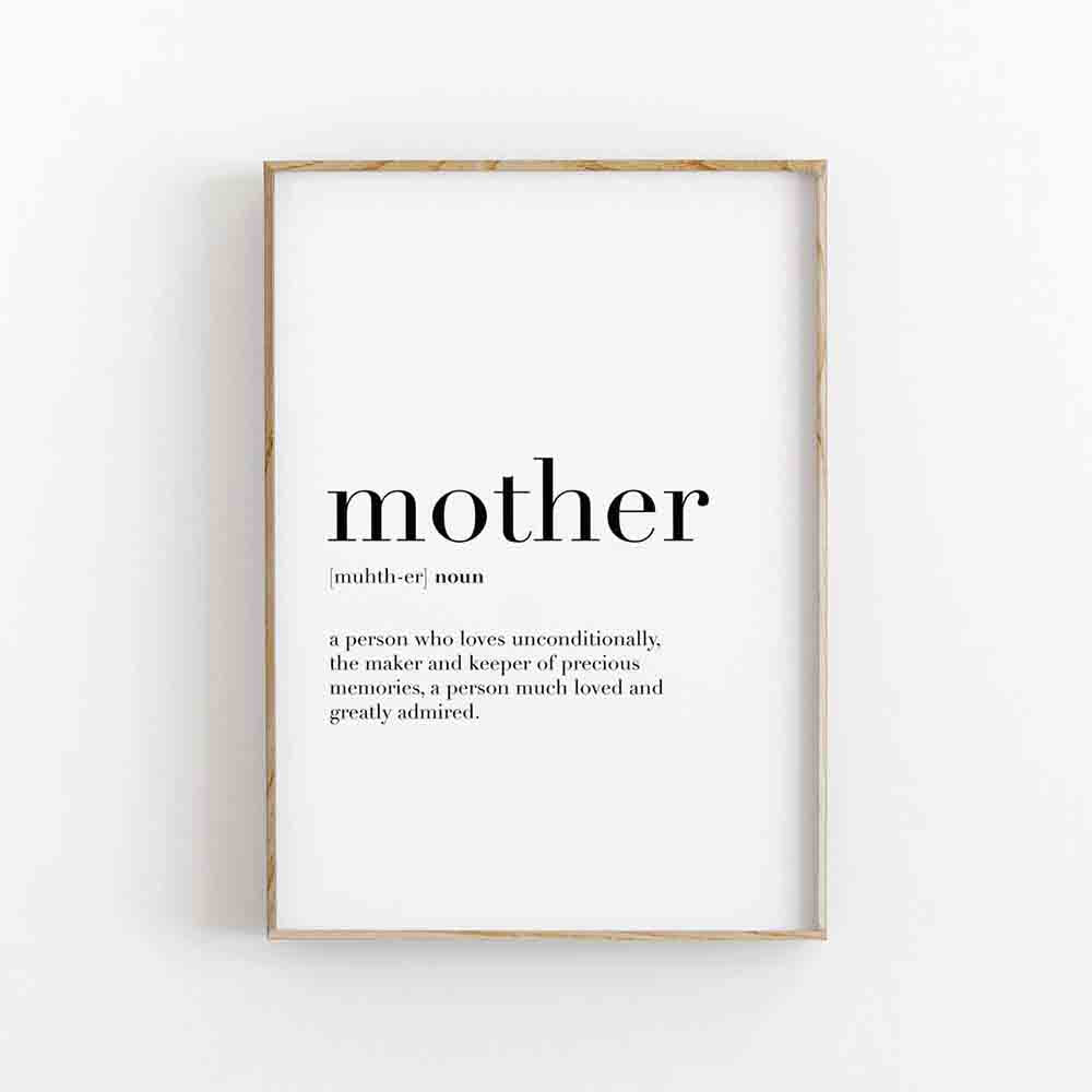 Family Quotes Printed Wall Art