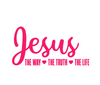 Jesus The Way, The Truth, The Life Decal Sticker