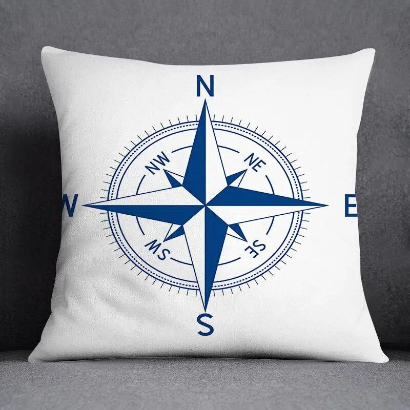 Marine Themed Cushion Cover