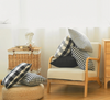 Monochrome Checkered Cushion Covers