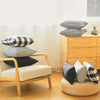 Monochrome Checkered Cushion Covers