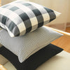 Monochrome Checkered Cushion Covers