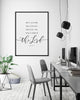 John 24:15 Scripture Printed Wall Art