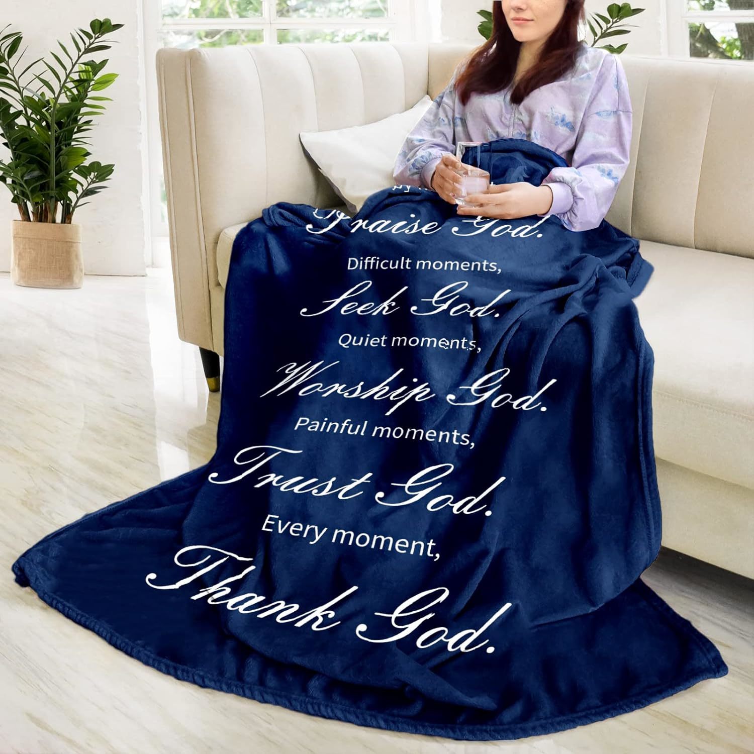 Praise and Seek Moments Blanket