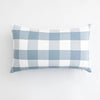 Blue Checkered Cushion Covers