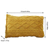 Jacquard Knit Rectangular Cushion Cover