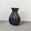 Deep Grooved Flower Vase