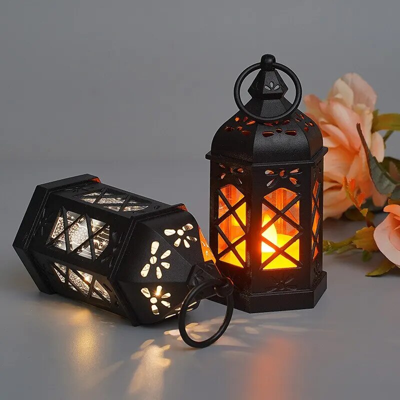 Hexagonal LED Lantern