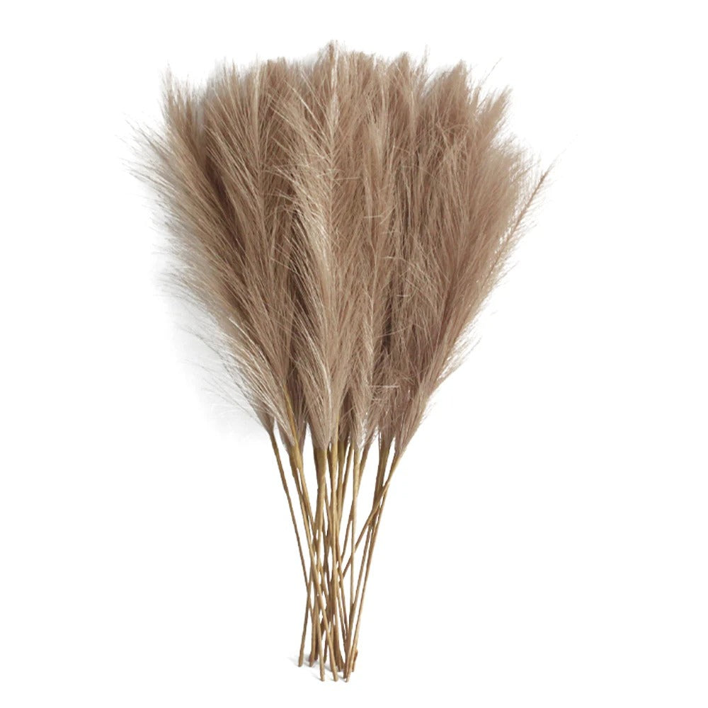 Artificial Pampas Grass Long Stem Bouquet