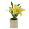 Artificial Potted Lily Plant