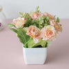 Multi-Colour Rose Artificial Potted Flowers