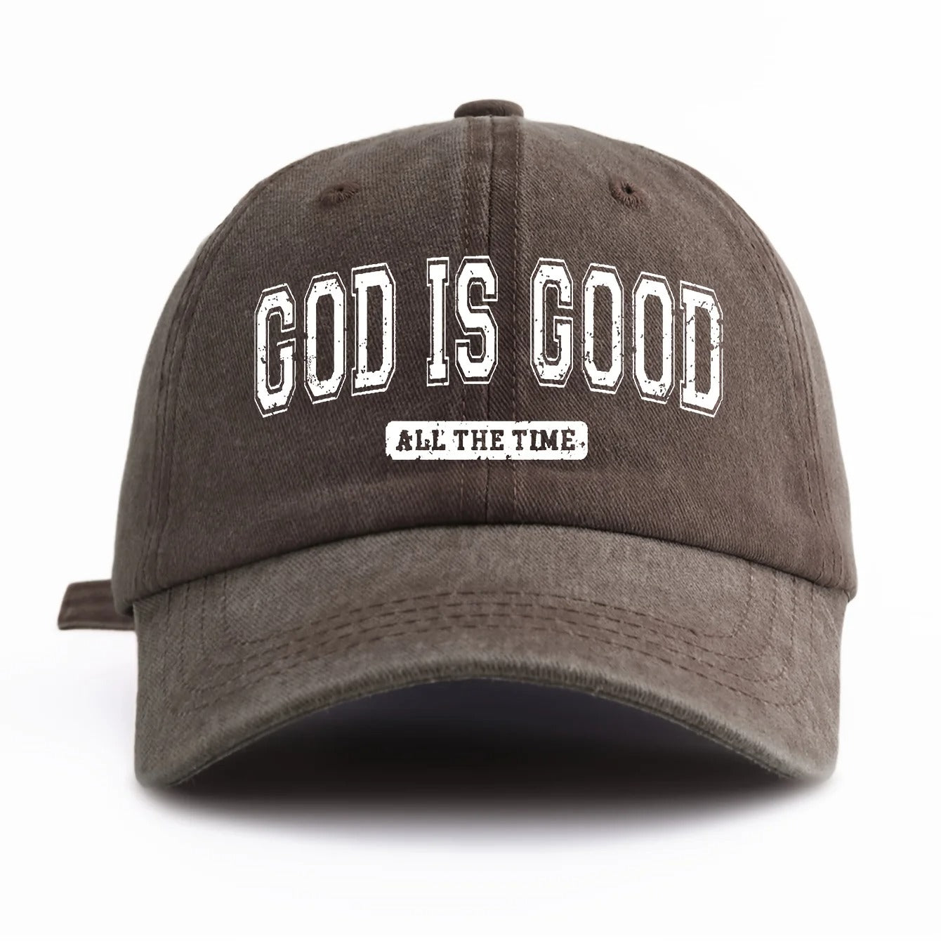 God Is Good Washed Baseball Cap