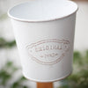 Hanging Retro Letter Bucket Plant Pot
