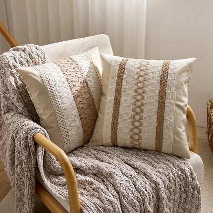 Solara Macramé Boho Cushion Cover