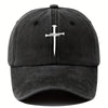 Cross Nails Washed Baseball Cap