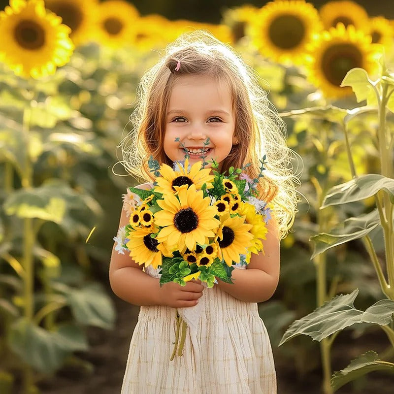 Artificial Sunflower Bouquet