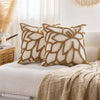 Florencia Tufted Floral Cushion Cover
